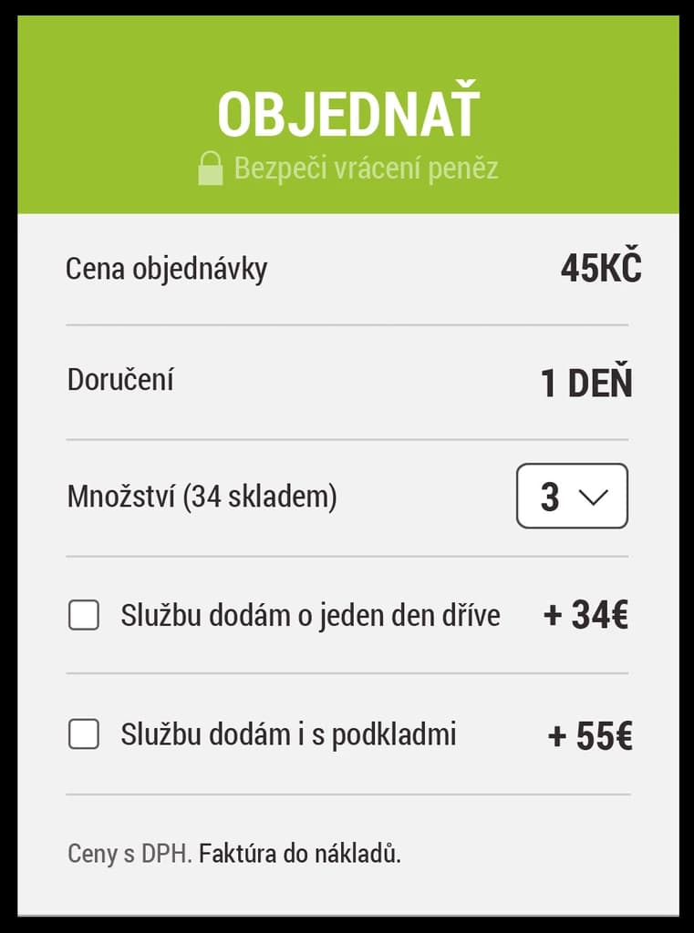 Dodatočné služby